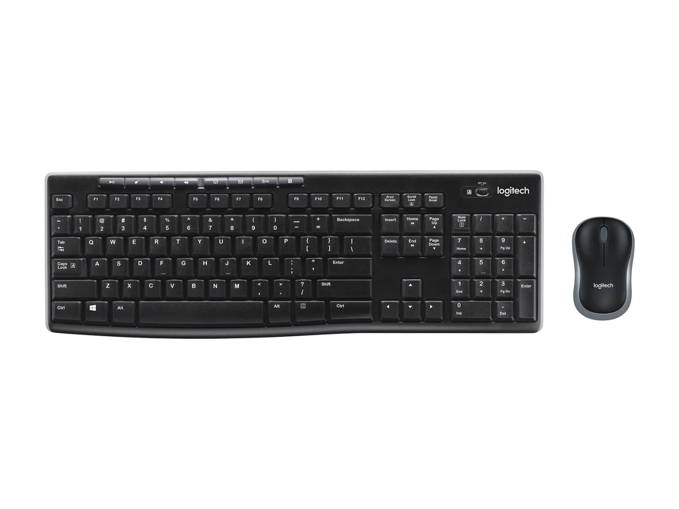 Image produit MK270 Combo Clavier et Souris Sans Fil